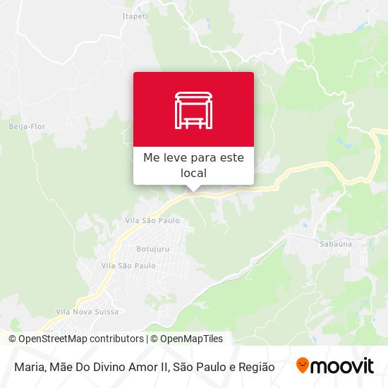 Maria, Mãe Do Divino Amor II mapa