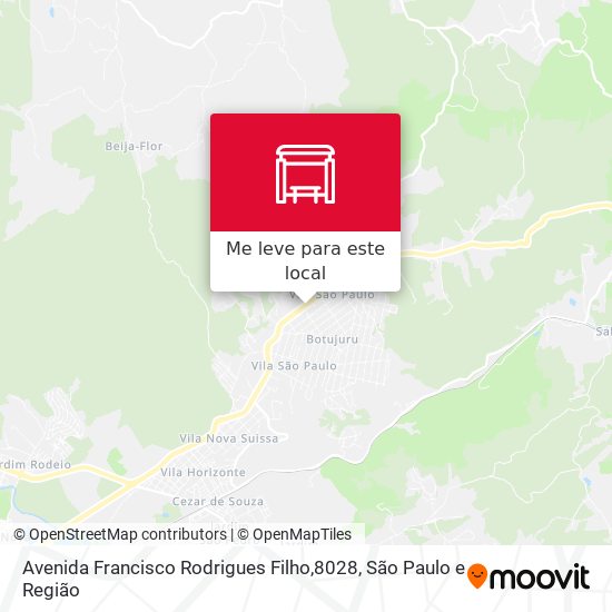 Avenida Francisco Rodrigues Filho,8028 mapa