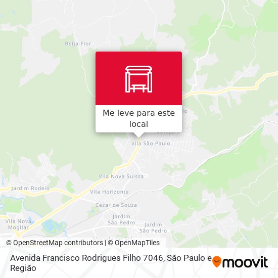 Avenida Francisco Rodrigues Filho 7046 mapa