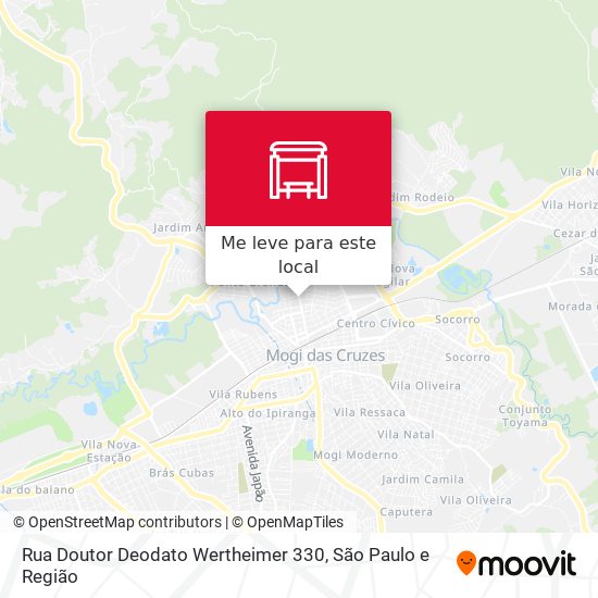 Rua Doutor Deodato Wertheimer  330 mapa