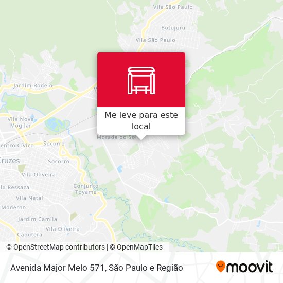 Avenida Major Melo 571 mapa