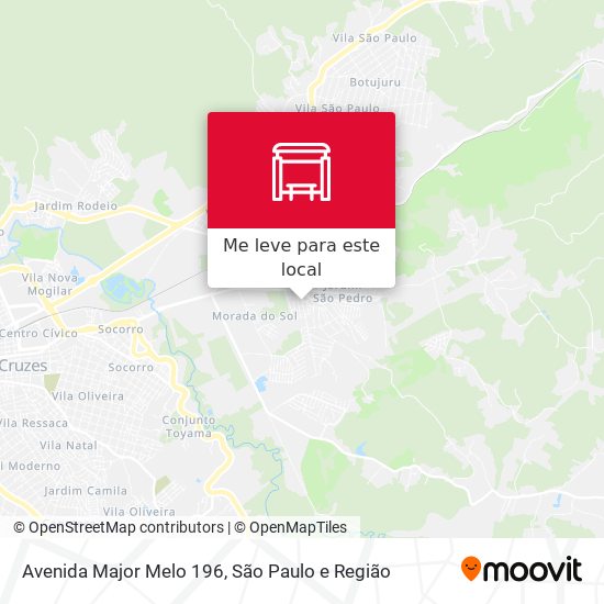 Avenida Major Melo 196 mapa