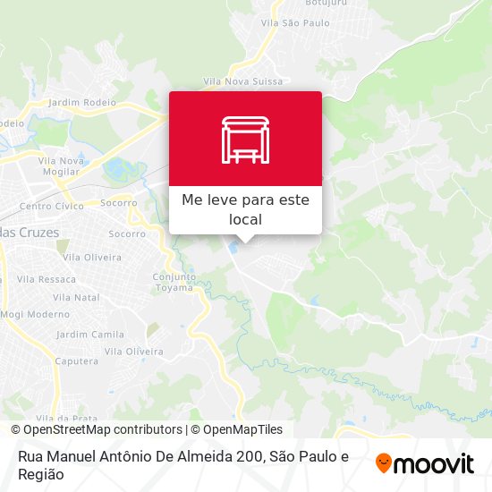 Rua Manuel Antônio De Almeida 200 mapa