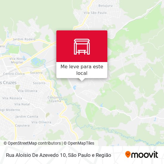 Rua Aloísio De Azevedo 10 mapa