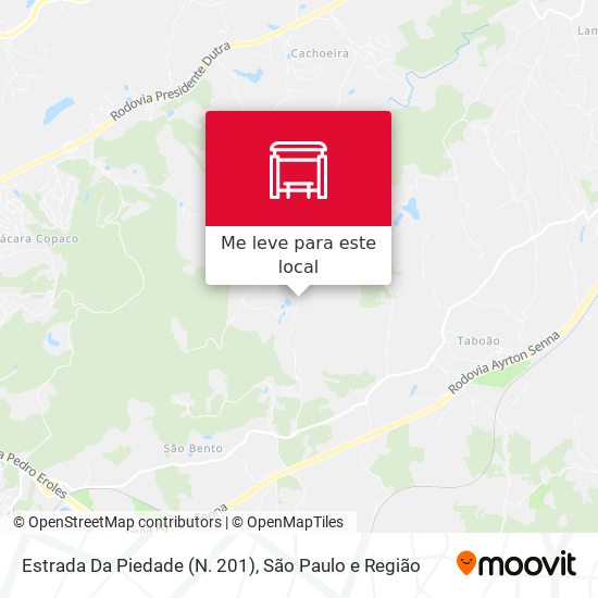 Estrada Da Piedade (N. 201) mapa