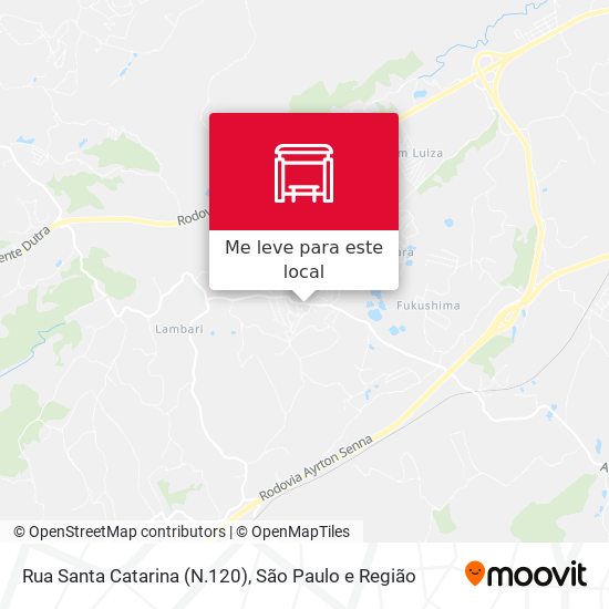 Rua Santa Catarina (N.120) mapa