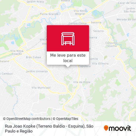 Rua Joao Kopke (Terreno Baldio - Esquina) mapa
