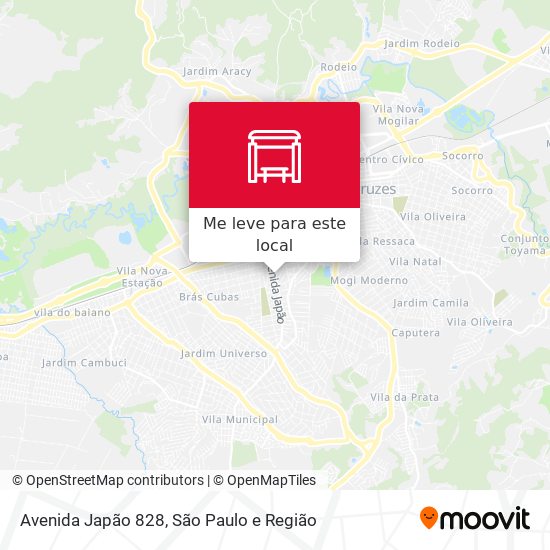 Avenida Japão 828 mapa