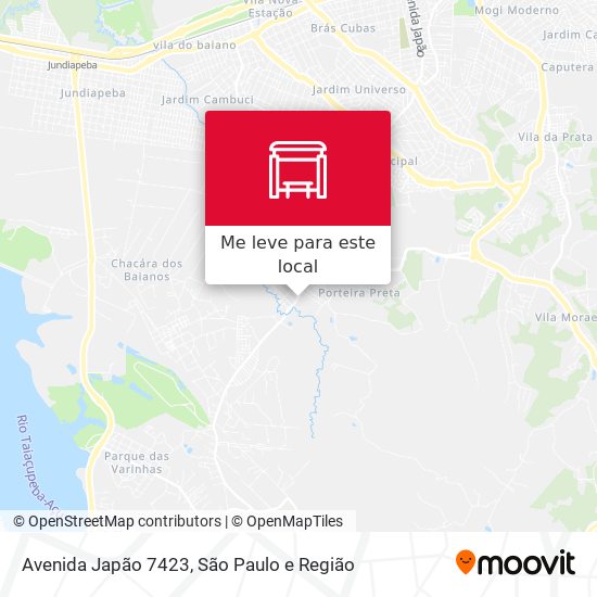 Avenida Japão 7423 mapa