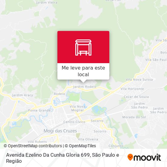 Avenida Ezelino Da Cunha Gloria 699 mapa
