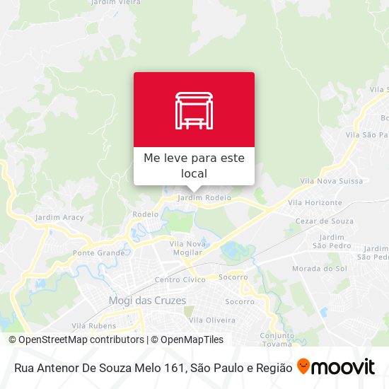 Rua Antenor De Souza Melo 161 mapa