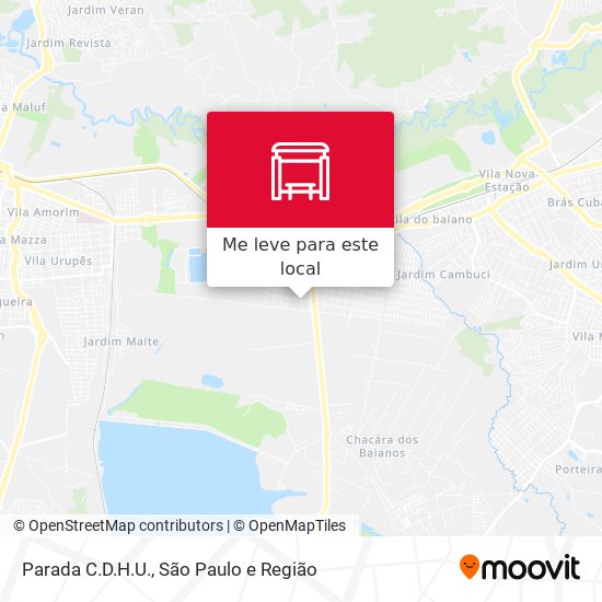 Parada C.D.H.U. mapa