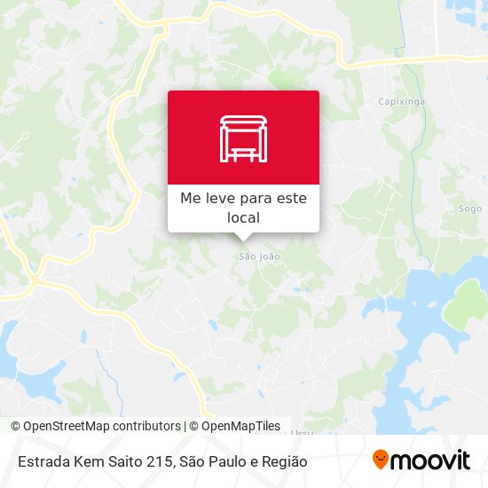 Estrada Kem Saito 215 mapa