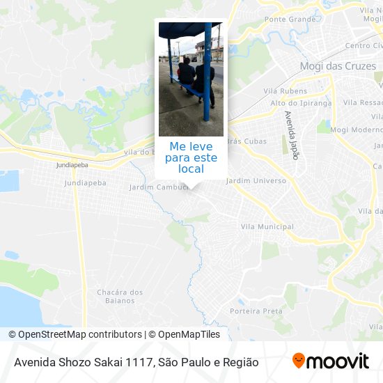 Avenida Shozo Sakai 1117 mapa