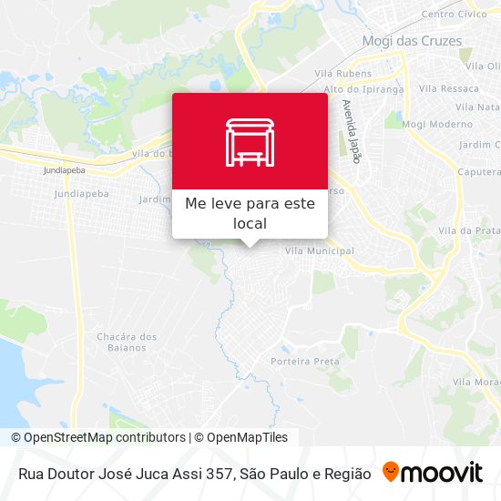 Rua Doutor José Juca Assi 357 mapa