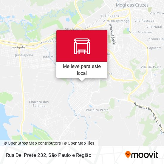 Rua Del Prete 232 mapa
