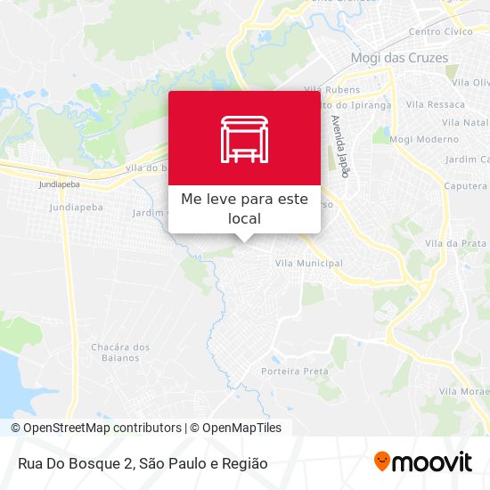Rua Do Bosque 2 mapa