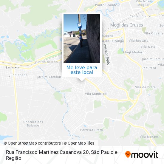 Rua Francisco Martinez Casanova 20 mapa