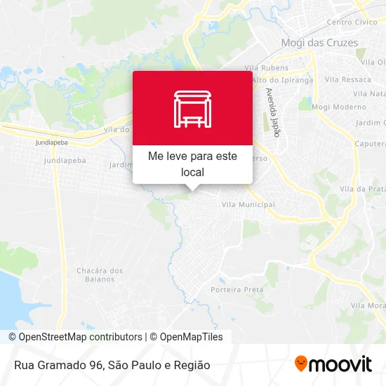 Rua Gramado 96 mapa