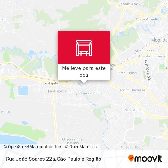 Rua Joáo Soares 22a mapa