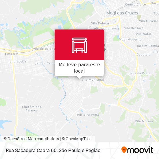 Rua Sacadura Cabra 60 mapa