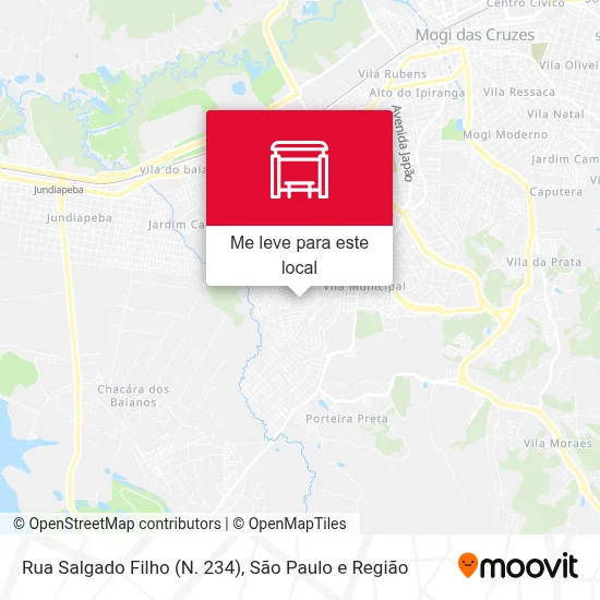 Rua Salgado Filho (N. 234) mapa