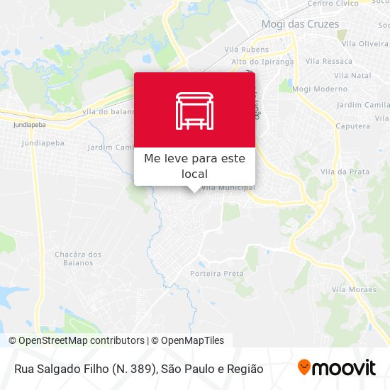 Rua Salgado Filho (N. 389) mapa
