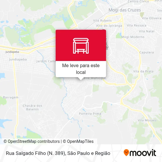 Rua Salgado Filho (N. 389) mapa