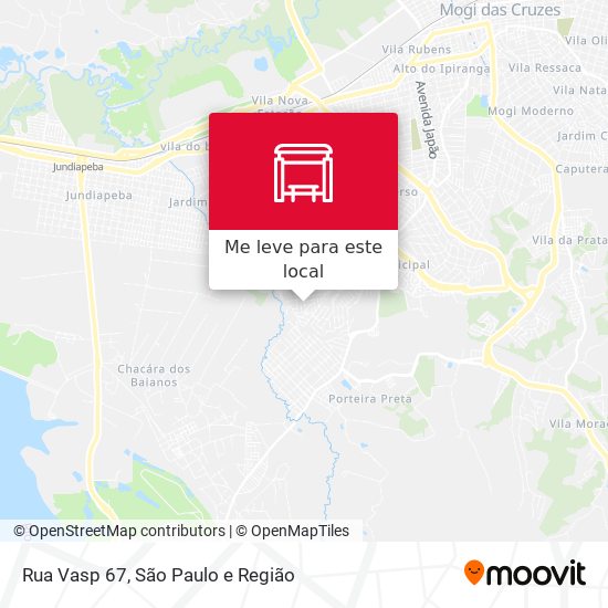 Rua Vasp 67 mapa