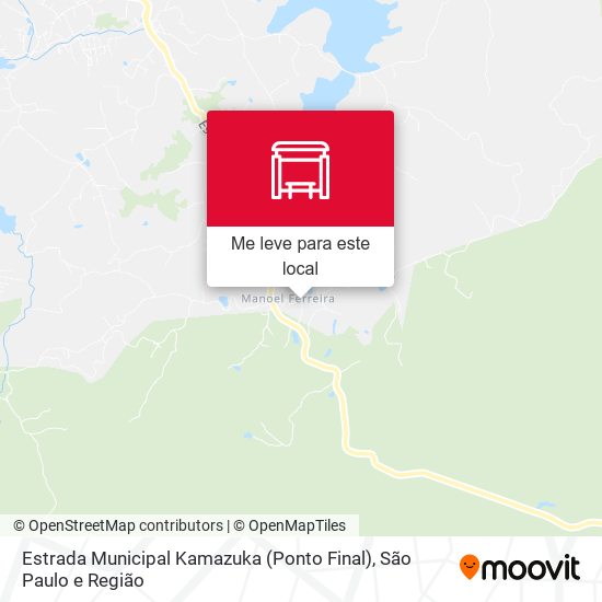Estrada Municipal Kamazuka (Ponto Final) mapa