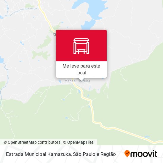 Estrada Municipal Kamazuka mapa
