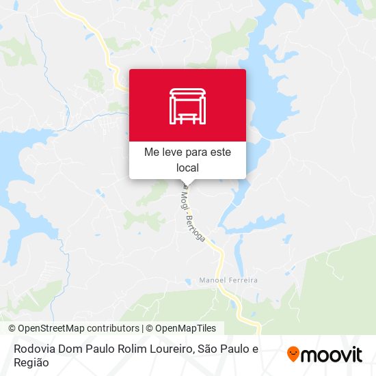 Rodovia Dom Paulo Rolim Loureiro mapa