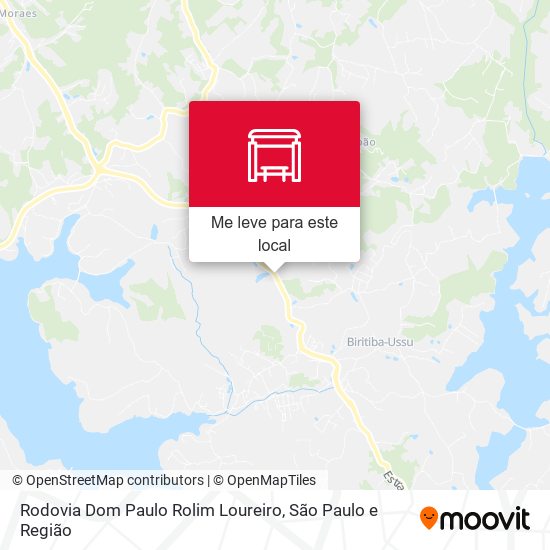 Rodovia Dom Paulo Rolim Loureiro mapa