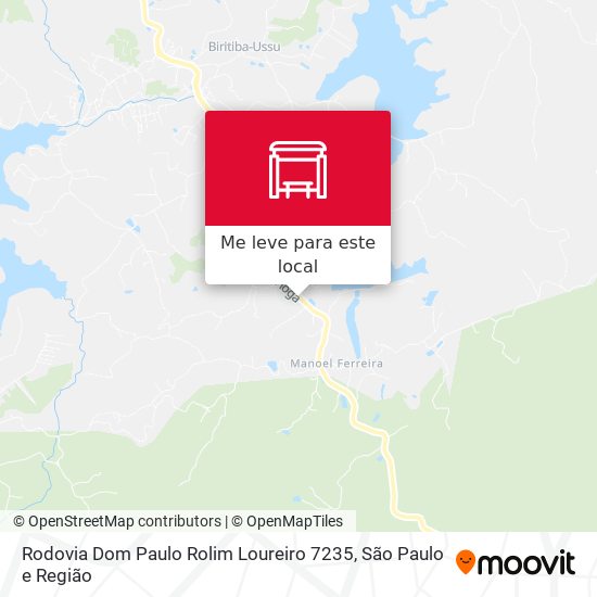 Rodovia Dom Paulo Rolim Loureiro 7235 mapa