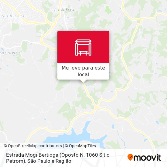 Estrada Mogi-Bertioga (Oposto N. 1060 Sitio Petrom) mapa