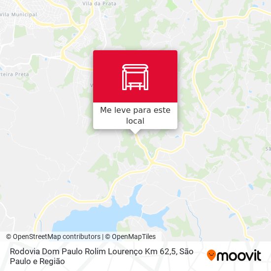 Rodovia Dom Paulo Rolim Lourenço Km 62,5 mapa