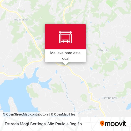 Estrada Mogi-Bertioga mapa