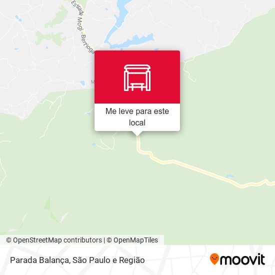 Parada Balança mapa