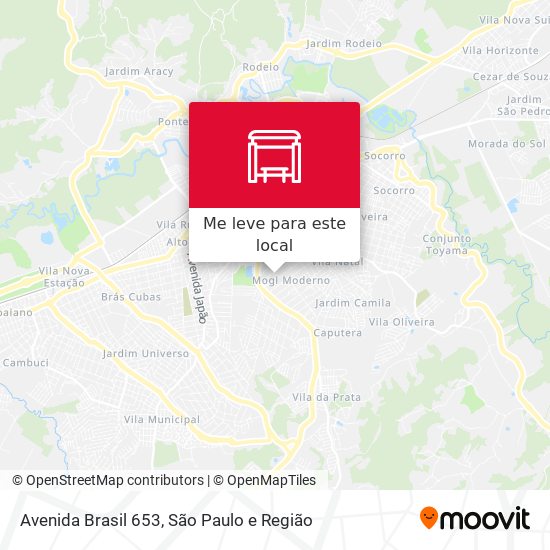 Avenida Brasil 653 mapa