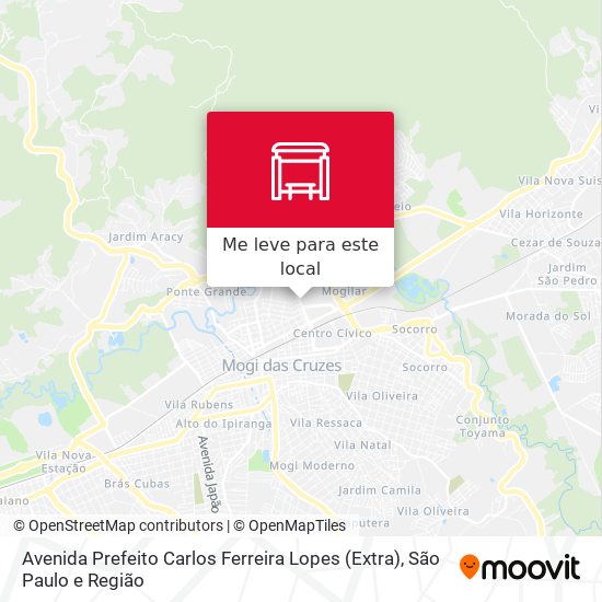 Avenida Prefeito Carlos Ferreira Lopes (Extra) mapa