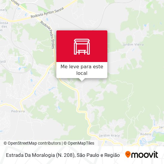 Estrada Da Moralogia (N. 208) mapa