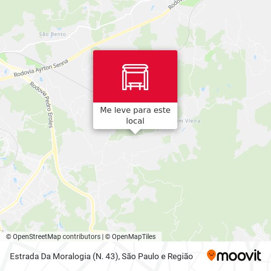 Estrada Da Moralogia (N. 43) mapa