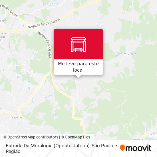 Estrada Da Moralogia (Oposto Jatoba) mapa