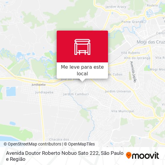 Avenida Doutor Roberto Nobuo Sato 222 mapa