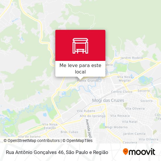 Rua Antônio Gonçalves 46 mapa
