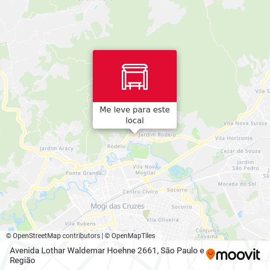 Avenida Lothar Waldemar Hoehne 2661 mapa