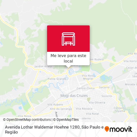 Avenida Lothar Waldemar Hoehne 1280 mapa