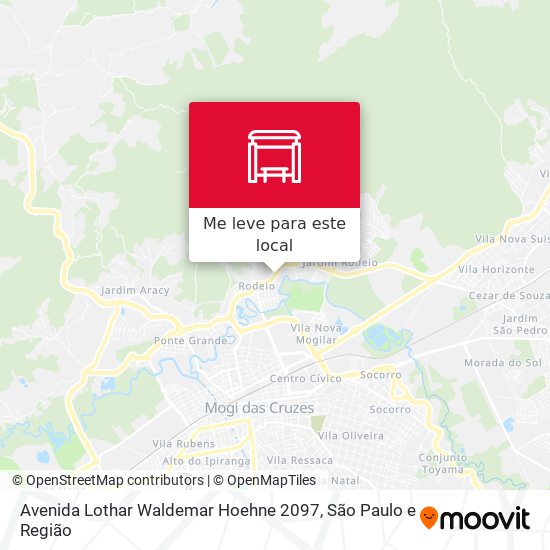 Avenida Lothar Waldemar Hoehne 2097 mapa