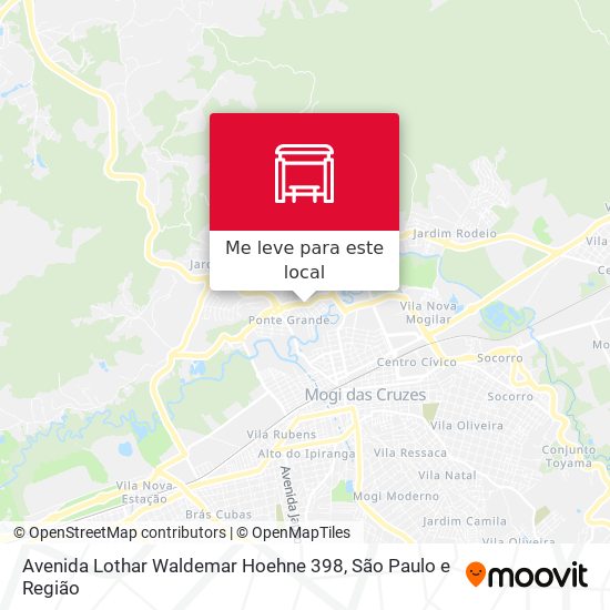 Avenida Lothar Waldemar Hoehne 398 mapa