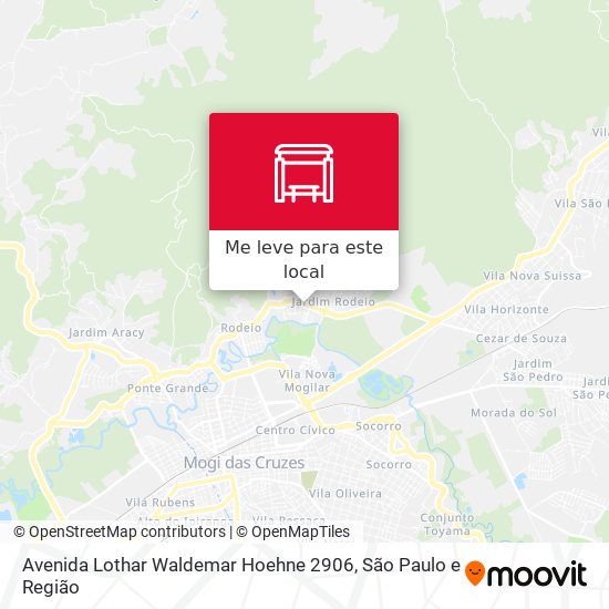 Avenida Lothar Waldemar Hoehne 2906 mapa